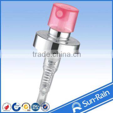 perfume sprayer pump 18/410 perfume aluminium crimp pump