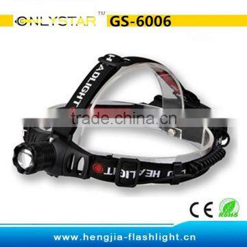 GS-6006 CRE LED rechargeable head lamp