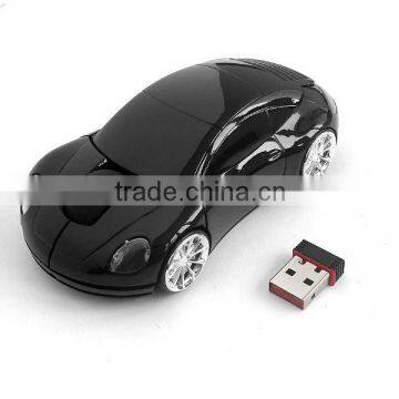 2.4 Ghz 3D Car Shape Wireless Optical Mouse with Led Light