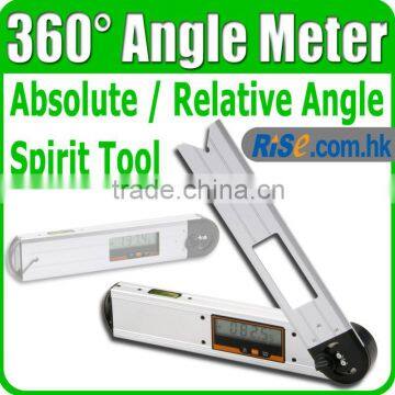 Digital AngleFinder Protractor Spirit Level 360 degree Angle Meter