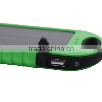 Solar Power Bank Polymer Power Bank Three Proofing Mobile Power Supply Factory OEM 8000mah Power Bank Charging Treasure photo-5