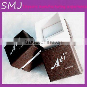 Top Grade customized color boxes cardboard ring boxes