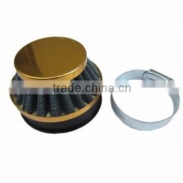 Hot sale gold dirt bike atv 32mm motorcycle air filter