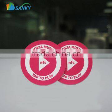 Cheap Printed NTAG203/NTAG/213/NTAG215/NTAG216 NFC Sticker