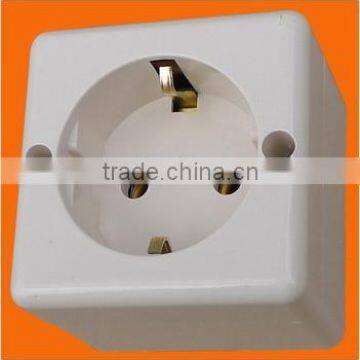 Euro Surface Mounted Wall Electrical Socket (S2010)