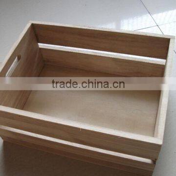 2015 new style wooden crate,solid wood box