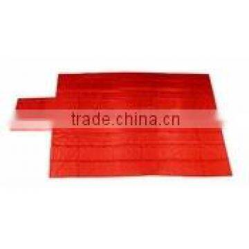 Heavy Duty Red Lumber Tarp - 24' x 27' (8' Drop & Flap) - 18 oz. Red Tarp