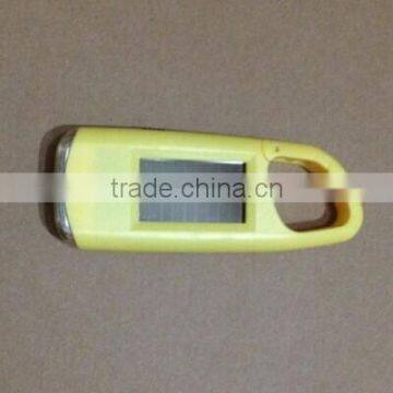 2PCS Led Solar Flashlight With Keychain photo-2