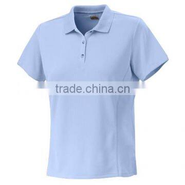 woman's solid colors basic polo shirt pbcw16