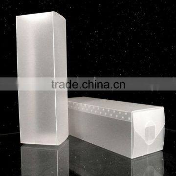 Printing pp clear plastic folding corrugated box for gift wholesale