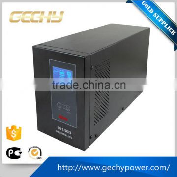 BE 1.5KVA 1050w Smart LCD Online UPS Pure Sine Wave battery outside Line Interactive Power Supply/UPS