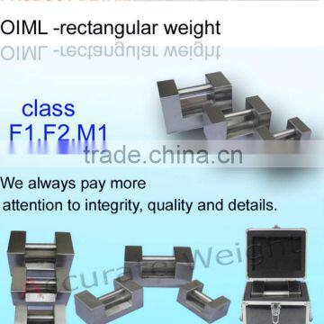 F1 F2 M1 class OIML standard stainless steel test weight 20kg 10kg 5kg test weights for counter weight