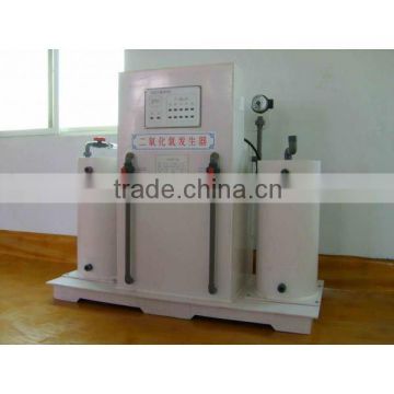 Chlorine dioxide generator for water sterilization equipment