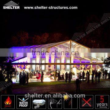 30x20m Customized permanent clear span patio tents for party event