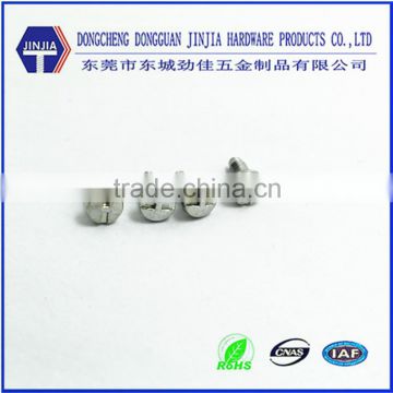 zinc plating high quality special screw special head screw m3.5