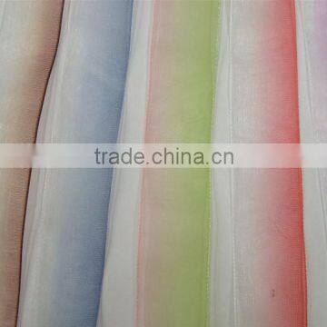 Wired Organza Ribbon/ Silver Organza Ribbon/silver Metallic Ribbon Wholesale photo-5