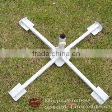 steel cross base / umbrella base / steel base