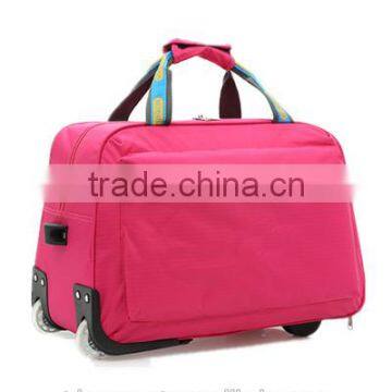 New fashion cute travel leisure duffel gym bag / trolley luggage