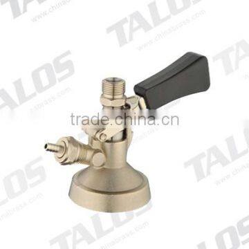 with pressure relief valve G type keg coupler