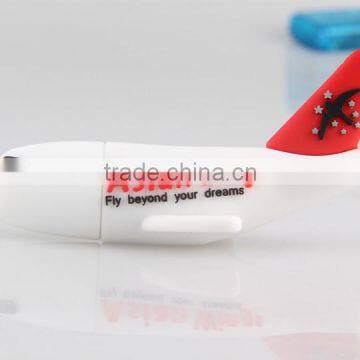 Wholesale USB planes 2GB4GB8GB16GB custom solution for PVC air plane USB flash drive