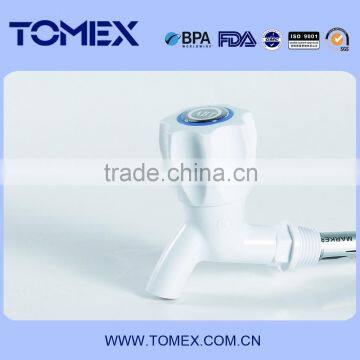 white color POLO type plastic faucet with cheaper price