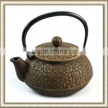 Sakura Cherry Blossom Cast Iron Teapot, Metal color, 0.9L / 31.7oz                        
                                                Quality Choice