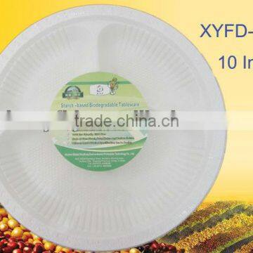 Disposable 10 Inch 3 Compartments Plate photo-2