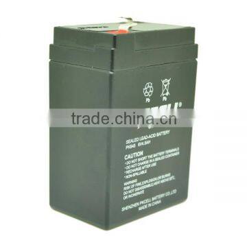 6V 4.5Ah UPS Sealed Lead Acid Rechargeable Battery For Motorcycle