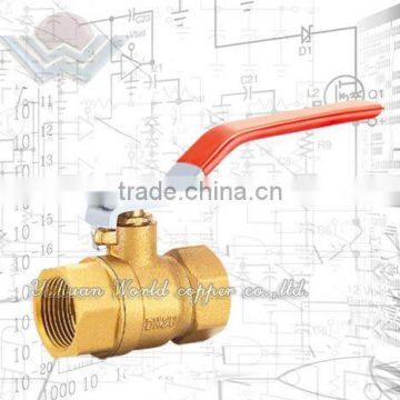 Brass color Forged Brass Ball Valve