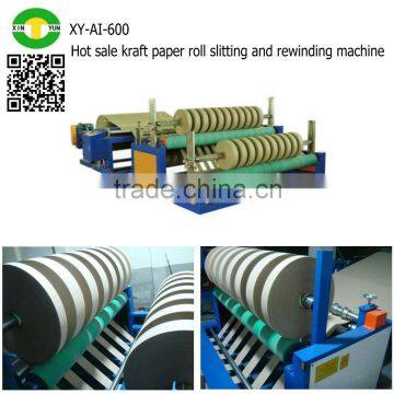 Hot sale kraft paper roll slitting and rewinding machine