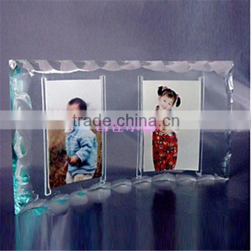 Yijia fashionable sounveir gifts crystal funny photo frame