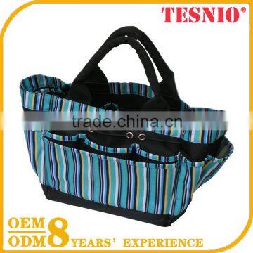 Striped Tool Kit Bag Electricial, Wholesale Work Bag Tool Carrier Backpack Tool Bag Polyester