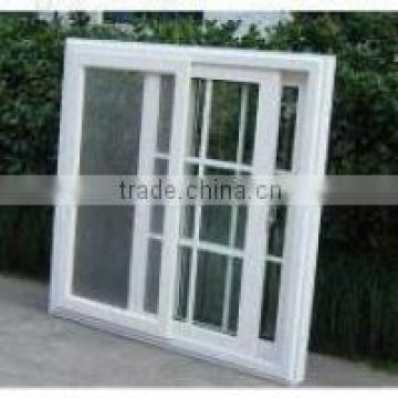 Hot sale pvc window grill designs home (WJ-PSW-694)