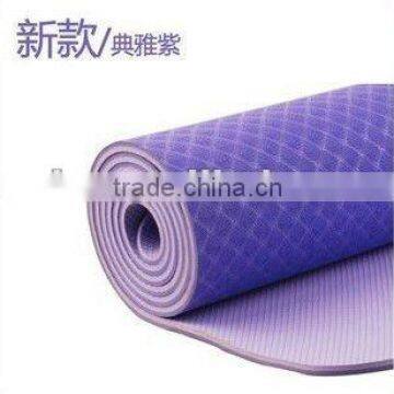 Purple Fitness mat TPE yoga mattress 7mm yoga mat