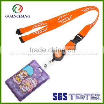 custom cheap plastic hard card holder lanyard, name card holder, business card holder lnayard