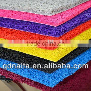 multicolor PVC coil mat used for floor