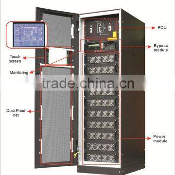 500kva modular ups power supply high frequency and parallel ups power 25kva intelligent power module