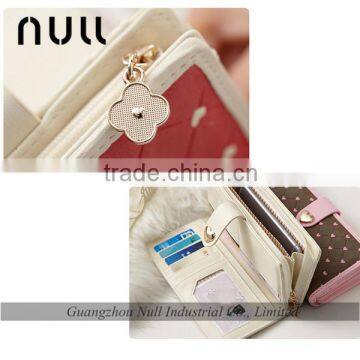 Wholesale Cheap Women pu Leather Wallet With Cell Phone Pocket photo-6