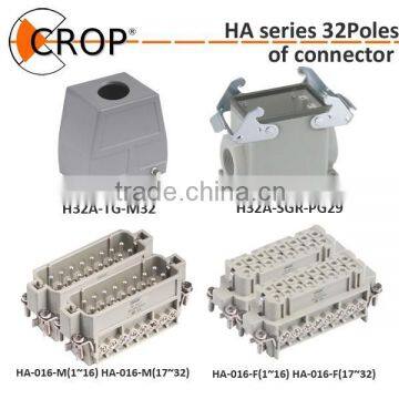 Heavy duty connector HA320102MF