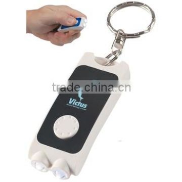 Rectangular Dual LED Custom Key Chain