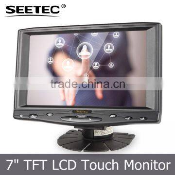 HDMI input small 7 inch lcd screen touch display digital vga input cctv monitor