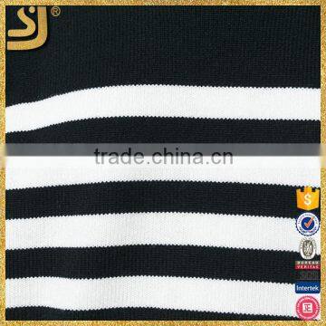 Hot Sell Woman Fashion Suit Stripe Wool Sweater photo-5