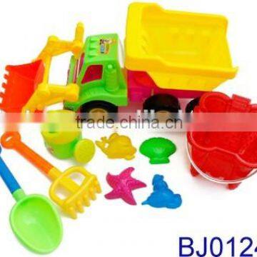 Beach Toys Deluxe Playset for Kids Plastic Bucket Sand Shovel Set photo-6