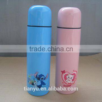 Logo Printing Stainlesss Steel Vacuum Water Bottle 350ml photo-2