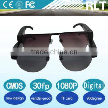 2014 newest design nylon lens 1080p CMOS digital spy glasses cameras