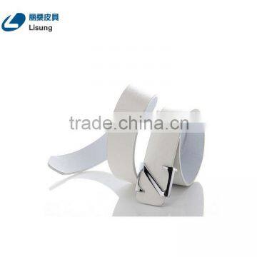 Press Buckle Cheap Pu Leather Belts For Men photo-4