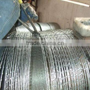 spiral razor barbed wire/cross razor barbed wire