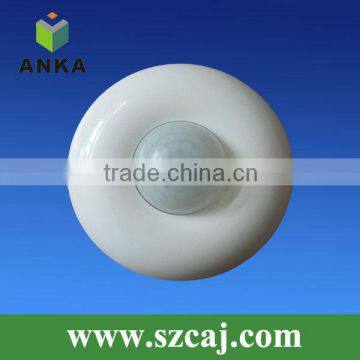 Ceiling mounted adjustable motion infrared sensor switch