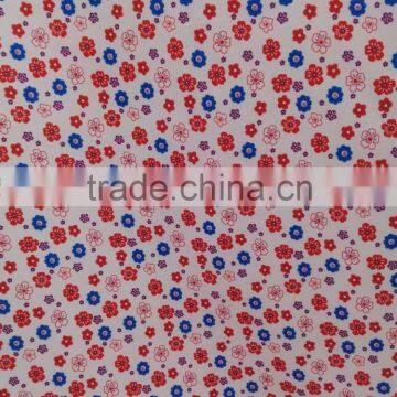 factory price per meter CDC crepe fabric for women wear print fabbric