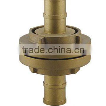 High quality factory price flexible pipe brass coupling connector